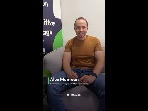 Brillio Pit Crew #3 – Alex Muntean, Software Development Manager, Brillio