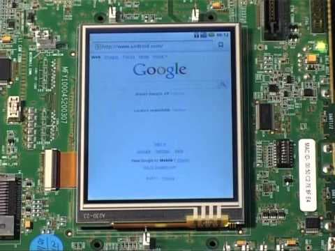 WLAN and Bluetooth demo on DM 3730 EVM running Android