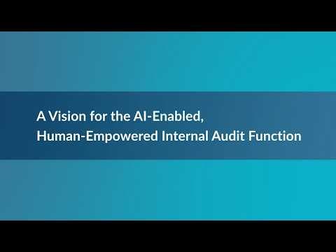 Vision for internal audit’s future