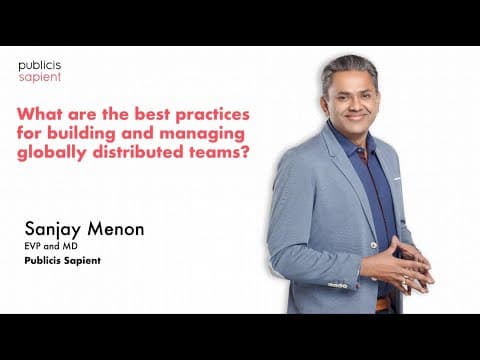Best Practices for Building & Managing Globally Distributed Teams