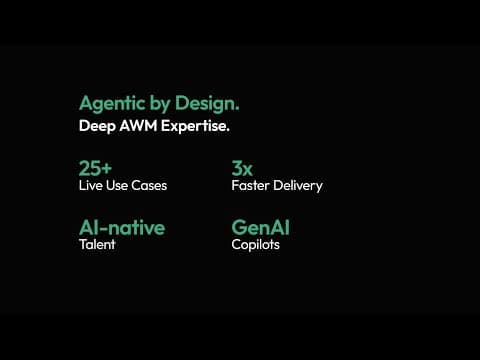 Brillio's Enterprise AI Capabilities for Asset & Wealth Management Firms | Enterprise AI Accelerator