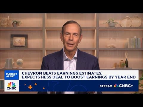 Record-Breaking Quarter: Chevron CEO Mike Wirth Talks 2Q 2025 on CNBC