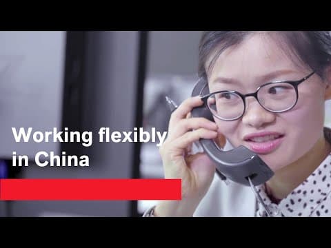 Working flexibly in China