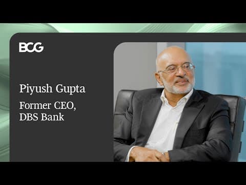 CEO Piyush Gupta on Making an Impact That Endures