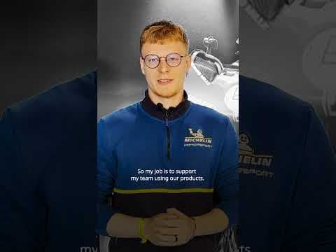 Meet Romain Bécart, MICHELIN tire engineer for Cadillac Racing! 🏁#michelin #lemans24 #MeetMyJob
