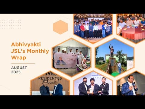 Abhivyakti | JSL's Monthly Wrap | August 2025