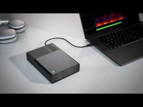 Seagate | One Touch desktop: On-the-go connectivity. Off-the-wall innovation.
