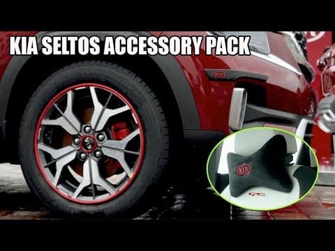 Kia Seltos Accessory Pack Revealed