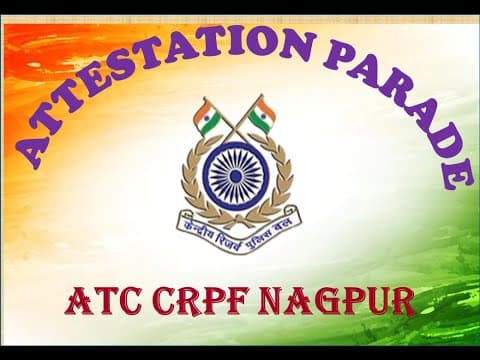 ATTESTATION PARADE OF CT/TRADESMEN AT ATC NAGPUR