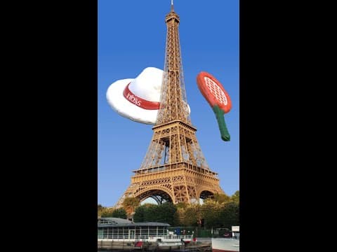 Infosys at Eiffel Tower