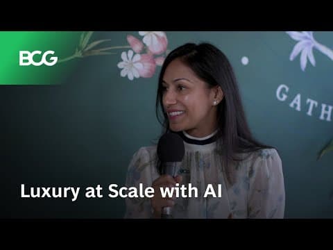 Luxury at Scale with AI
