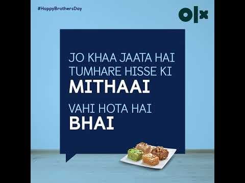 Kyunki har ek bhai, zaroori hota hai! #HappyBrothersDay