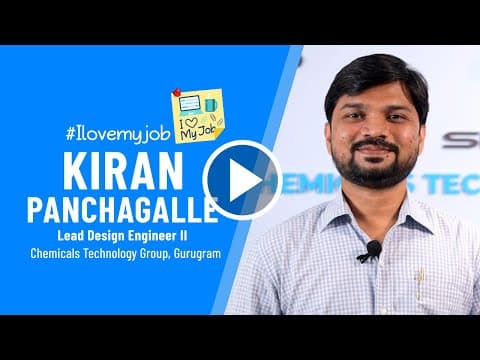 I love my job - Kiran Panchagalle