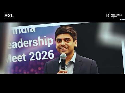 EXL India Leadership Meet 2026 | 80+ leaders. One vision. Accelerating impact