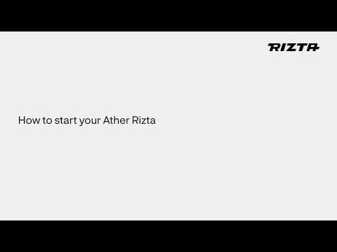 How to Start, Reboot, Troubleshoot & Shut Down Your Ather Rizta Z