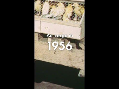 What Could You Freight By Plane In 1956?