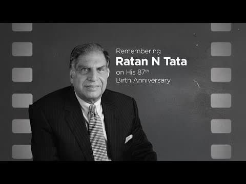 Tata Steel | 87th Birth Anniversary of Ratan N Tata