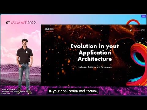 Evolution in your Application Architecture: For Scale, Resilience and Performance