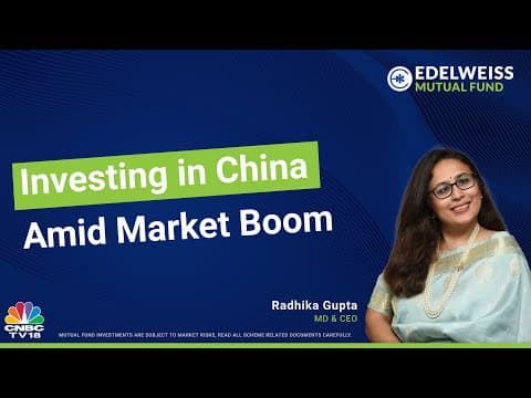 Radhika Gupta on Investing in China Amid Market Boom and SEBI's Latest Norms