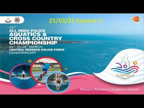 SWIMMING/WATER POLO GAMES AT SAI GUJARAT DAY-2 SESSION-1