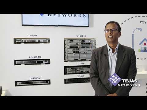 Arnob Roy, COO, Tejas Networks at Broadband World Forum 2019