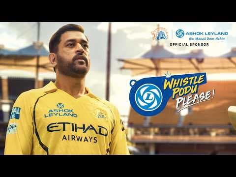 #WhistlePoduPlease | A Film by Ashok Leyland for Chennai Super Kings Fans