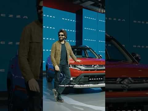 Brezza, but make it @kartikaaryan approved! 🚗💫