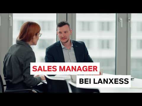 Sales Manager bei LANXESS