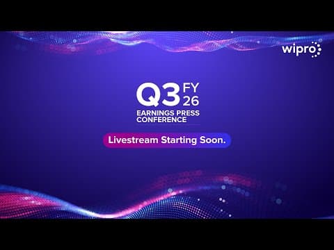 Wipro Q3 FY26 Earnings Press Conference