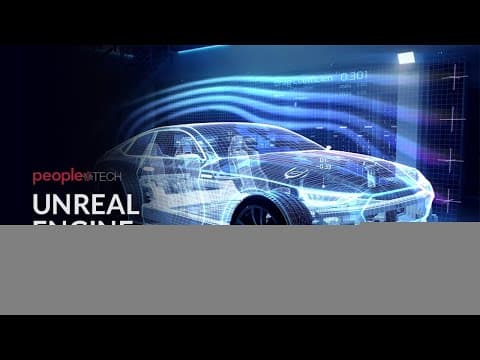 People Tech Group's UNREAL ENGINE Digital Cockpit HMI
