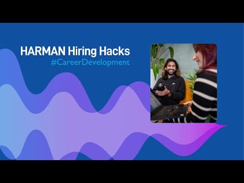 Harman Career Hacks | Career Development