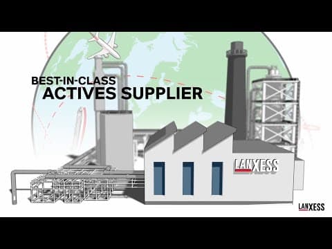 LANXESS active ingredients for broad-spectrum disinfectants