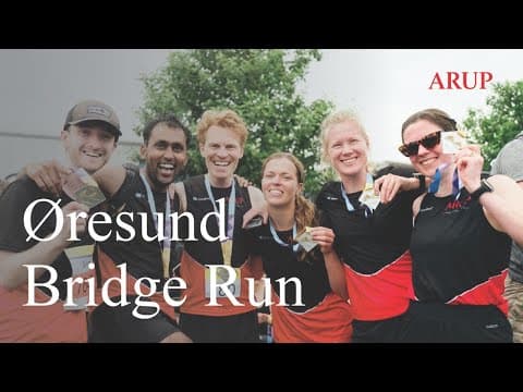 We ran across the Øresund Bridge | Celebrating 25 years of connectivity