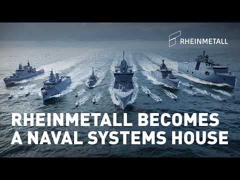 Rheinmetall becomes a Naval Systems House