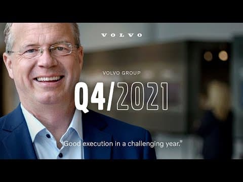 Martin Lundstedt, President and CEO Volvo Group, comments on Q4/2021