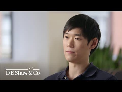 Evan on Discovering the Firm (The D. E. Shaw Group)