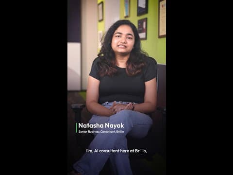 Brillio Pit Crew #4 – Natasha Nayak, Senior Business Consultant, Brillio