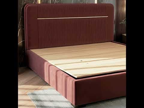 Milan Upholstered Bed | Effortless Hydraulic Storage