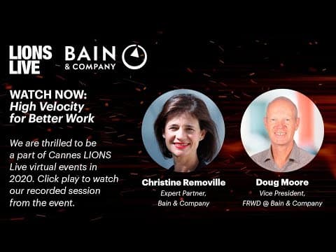 Cannes 2020: Higher Velocity for Better Work