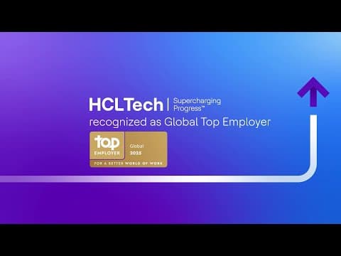 HCLTech has been recognized as a Global Top Employer for the third consecutive year