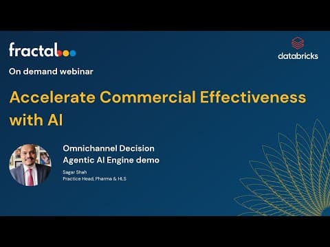 Fractal's Omnichannel Decision Agentic AI Engine demo | Databricks Webinar