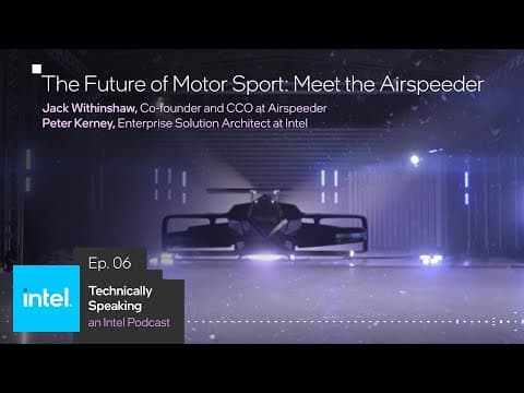 AI and the Future of Hovercraft Technology | Technically Speaking (S1 E6) | Intel