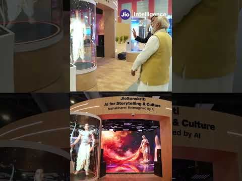 PM Modi Explores Jio’s AI Vision at India AI Impact Expo