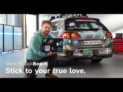 Work #LikeABosch: Bumper Sticker