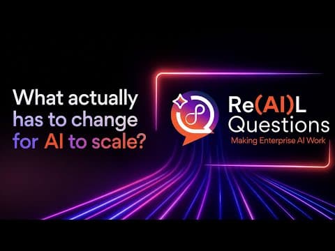 Re(AI)L Questions Ep. 1 Featuring Nitish Shrivastava