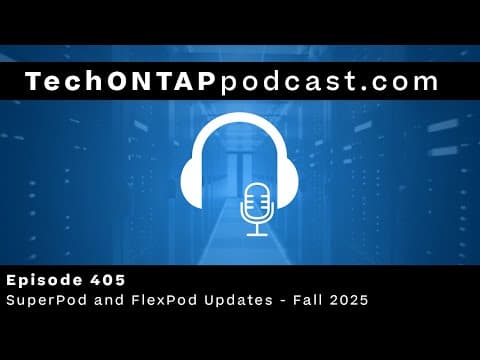 NVIDIA SuperPod | Tech ONTAP 405