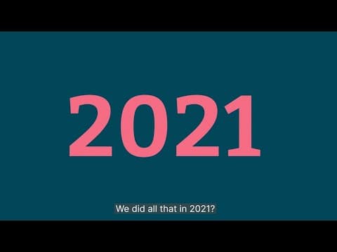 A look back at 2021
