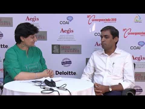 Interview with Neelagandan PG from Tejas Networks at Aegis Graham Bell Awards