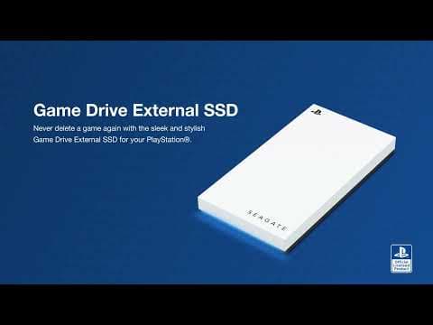 Seagate | Never Delete a Game Again with Game Drive External SSD for Your PlayStation®.