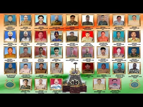HOMAGE TO MARTYRS OF PULWAMA ATTACK AT MARTYRS MEMORIALS CRPF CAMPUS LETHPORA (J&K)
